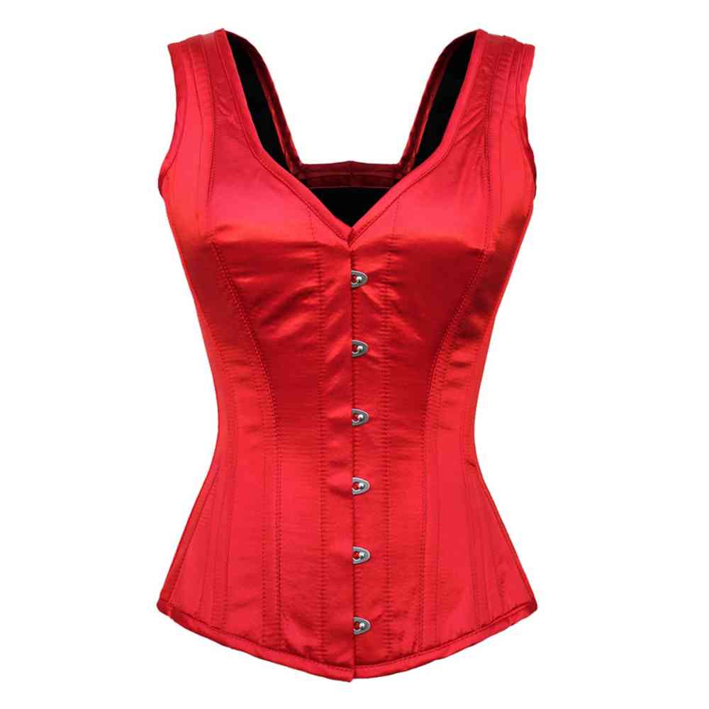 Attitude Corsets - Barinion Vollbrust Korsett - Rot